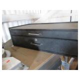 Small Two Drawer Tool Box with Wrenches and