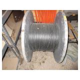 Large Spool of Optical Cable