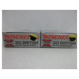 2) Winchester 303 British 180 Grain