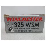 Winchester 325 WSM 220 Grain