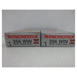 2) Winchester 356 WIN 200 Grain