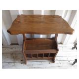 Oak Magazine Stand