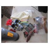 Knick Knacks: Mask, Piggy Chalk, Hand Heaters,