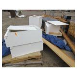 Wooden Cabinets, Wood Pieces, Shelves,