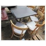 8) Chairs with 2) Square Tables