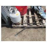 Propane Tank and Weed Burning Wands