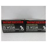 2) Winchester Ballistic Silvertip 25 WSSM 85 Grain