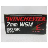 Winchester 7mm WSM 150 Grain