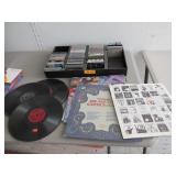 Cassette Tapes, Vinyl Records