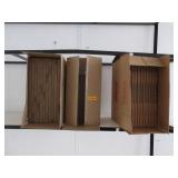 3) Boxes Furnace Filters 12x20