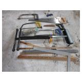 Assorted Saws, Rulers