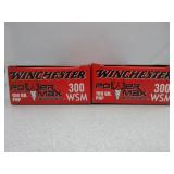 2) Winchester Power Max 300 wsm 150 Grain