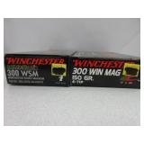 2) Winchester 300 WSM and Win 150 Grain
