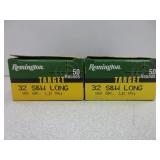 2) Remington 32 S&W Long 98 Gr.