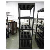 Black Garage Shelves