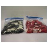 Red and Black Willow Leaf Spinner Blades for-