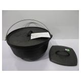 Cast Iron Dutch Oven, Lodge Cast Iron Lid