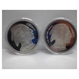 2001 Silver Buffalo Proof Set