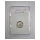 1941 Liberty Mercury Dime