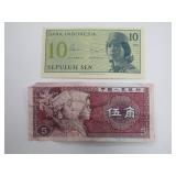 Foreign Paper Bills
