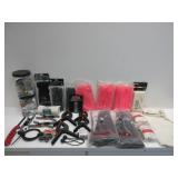 Zip Ties, Clamps, Wash Clothes, Lens Wipes