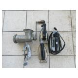 Meat Grinder and Irons