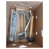 Hacksaw, Galvanized Jaw and Jaw Turnbuckle,