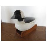 John G. Hahn Signed Bufflehead Decoy