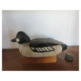 E. Lane Signed Duck Decoy