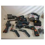 Black & Decker and Ryobi Power Tools with