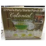 27 Piece Party Starter Punch Set Colonial