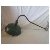 Vintage Enamel Industrial Light Fixture