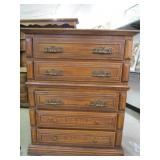 Chest of Drawers with Ornate Handles and