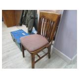 Wooden Chair with Cushion