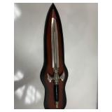 Dagger with Wall Mount