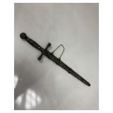 Dagger with Metal Case