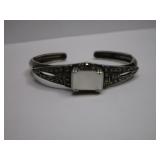 Sterling Marcasite/Mother of Pearl Bracelet