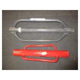 Priefert Post Driver, Red Post Driver