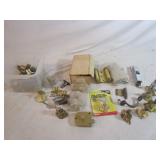 Brass Hinges, Locks with Keys