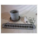 Chicken Feeder and Waterer, Rabbit Bottle, Salt