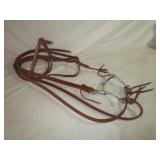 New Leather Bridle with Tom Thumb Snaffle
