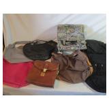 Tote with Bags, Purses, Rolling Tote Case