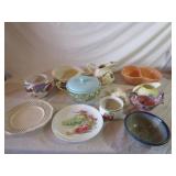 Assorted Pottery Dinnerware