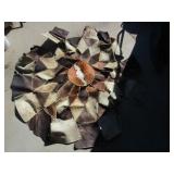 Cowhide Rug - Needs Relaced