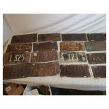 Vintage License Plates - Mostly Idaho