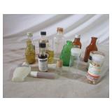 Miniature Bottles - Some with Contents