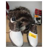 Animal Fur Lined Muff, Size 10 Men