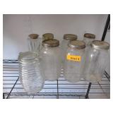 Kerr Canning Jars, Flip Top Jar, Triangular Jar