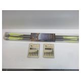 GrizzlyStik Sitka Arrow Shafts, Steel Field Points