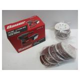Bauer Palm Sander With Sanding Pads